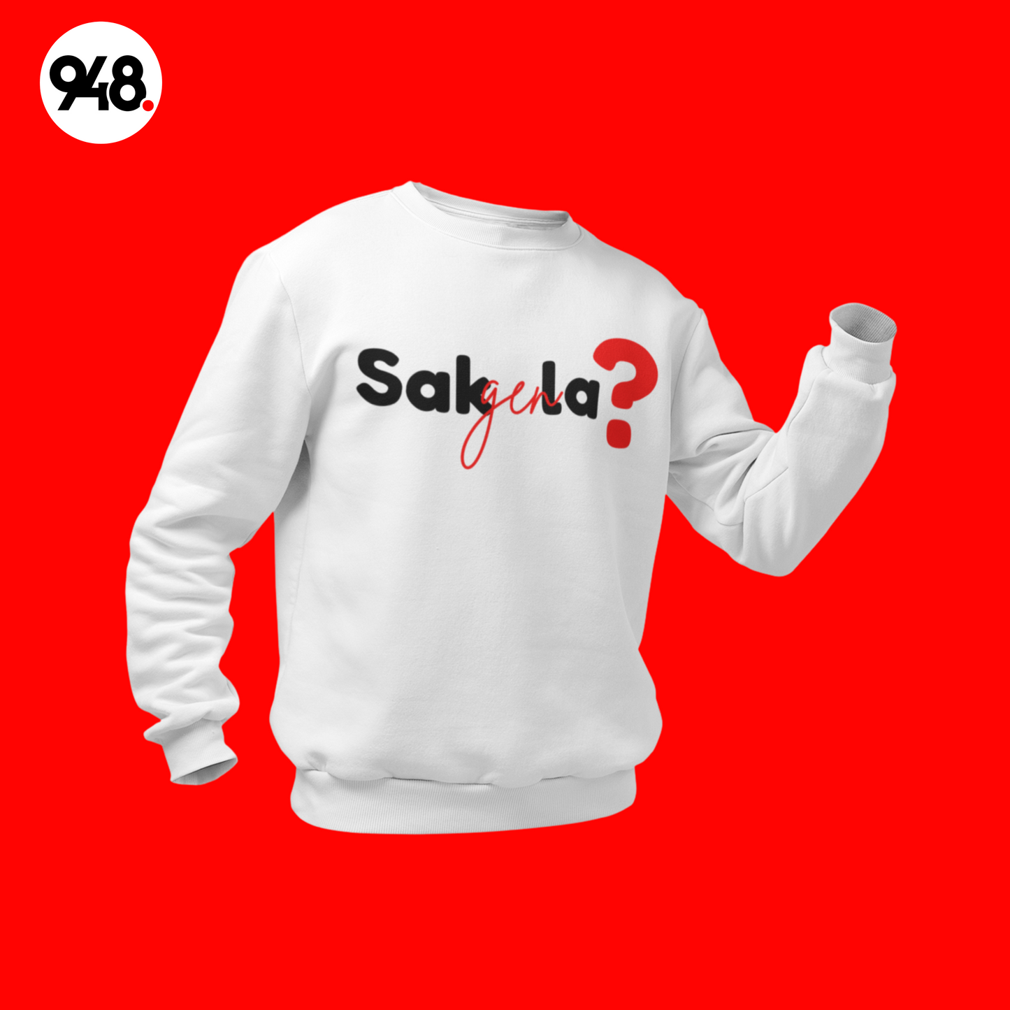 Sak Gen La (Black Design) - Unisex Premium Sweatshirt
