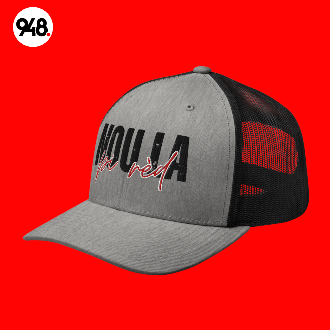 Nou La Pi Red - Trucker Cap