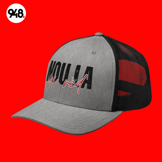 Nou La Pi Red - Trucker Cap