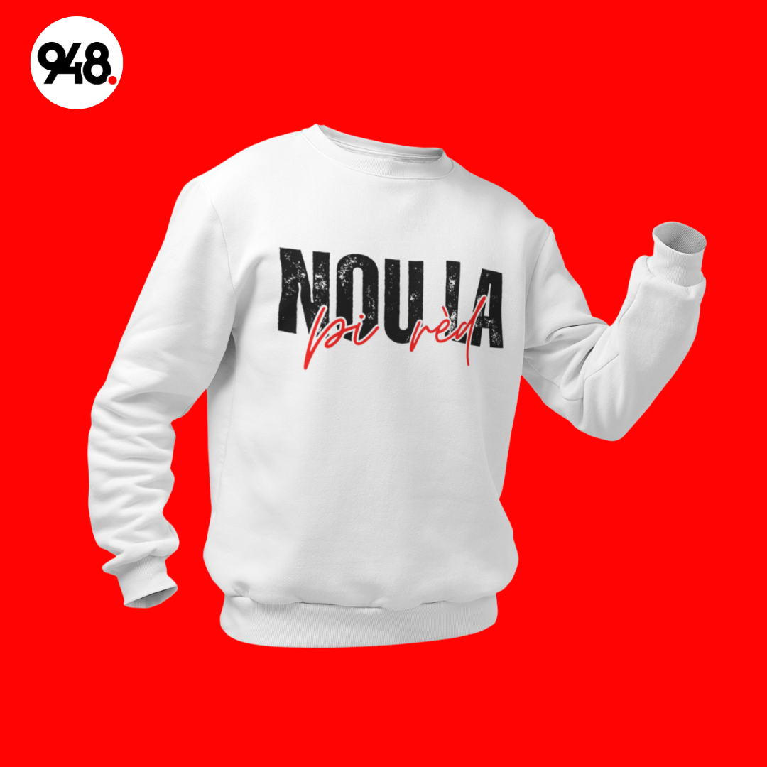 Nou La Pi Red (Black Design) - Unisex Premium Sweatshirt