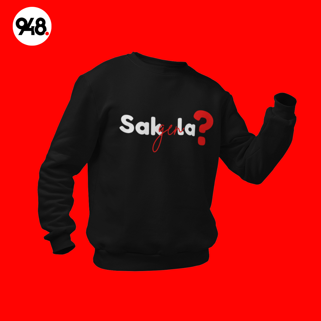 Sak Gen La (White Design) - Unisex Premium Sweatshirt